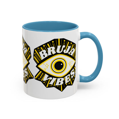 Bruja Vibes Outer Eye Accent Coffee Mug