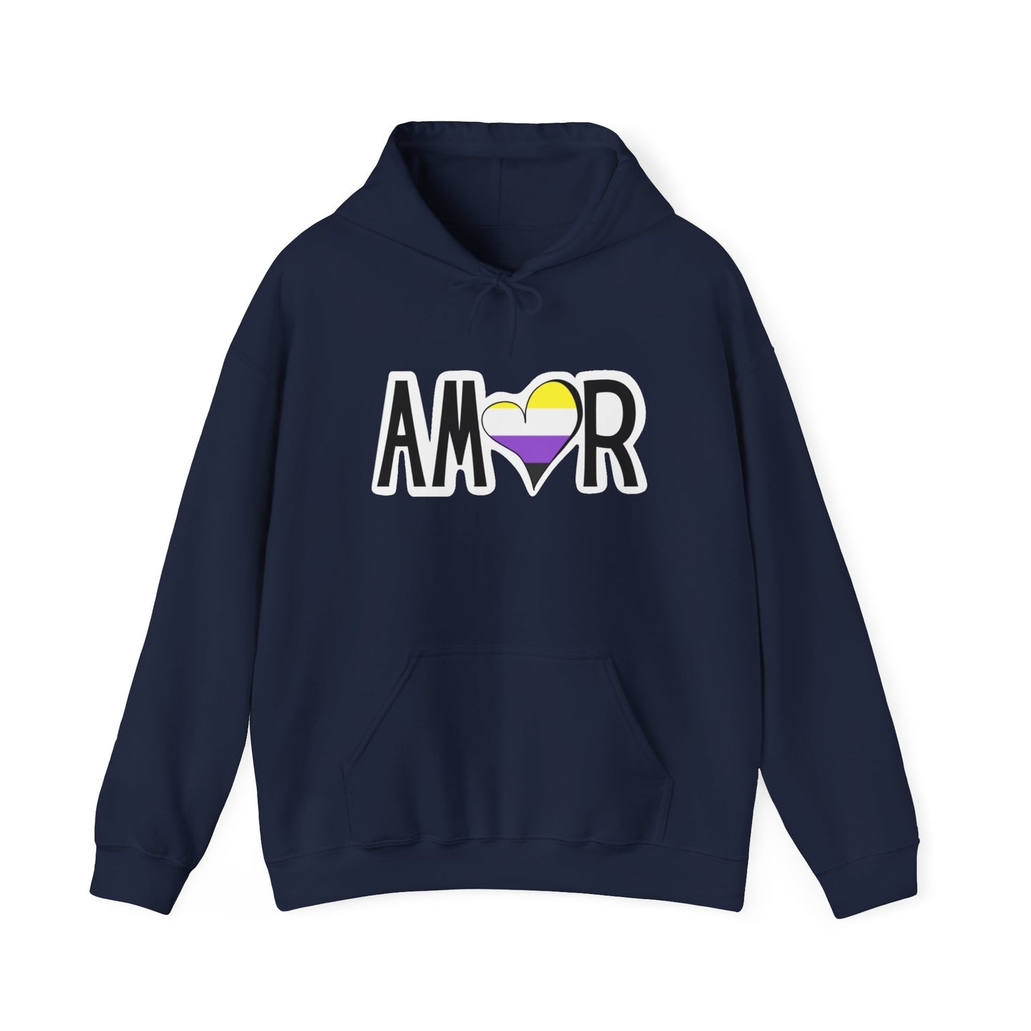 Amor Non Binary Hooded Sweatshirt