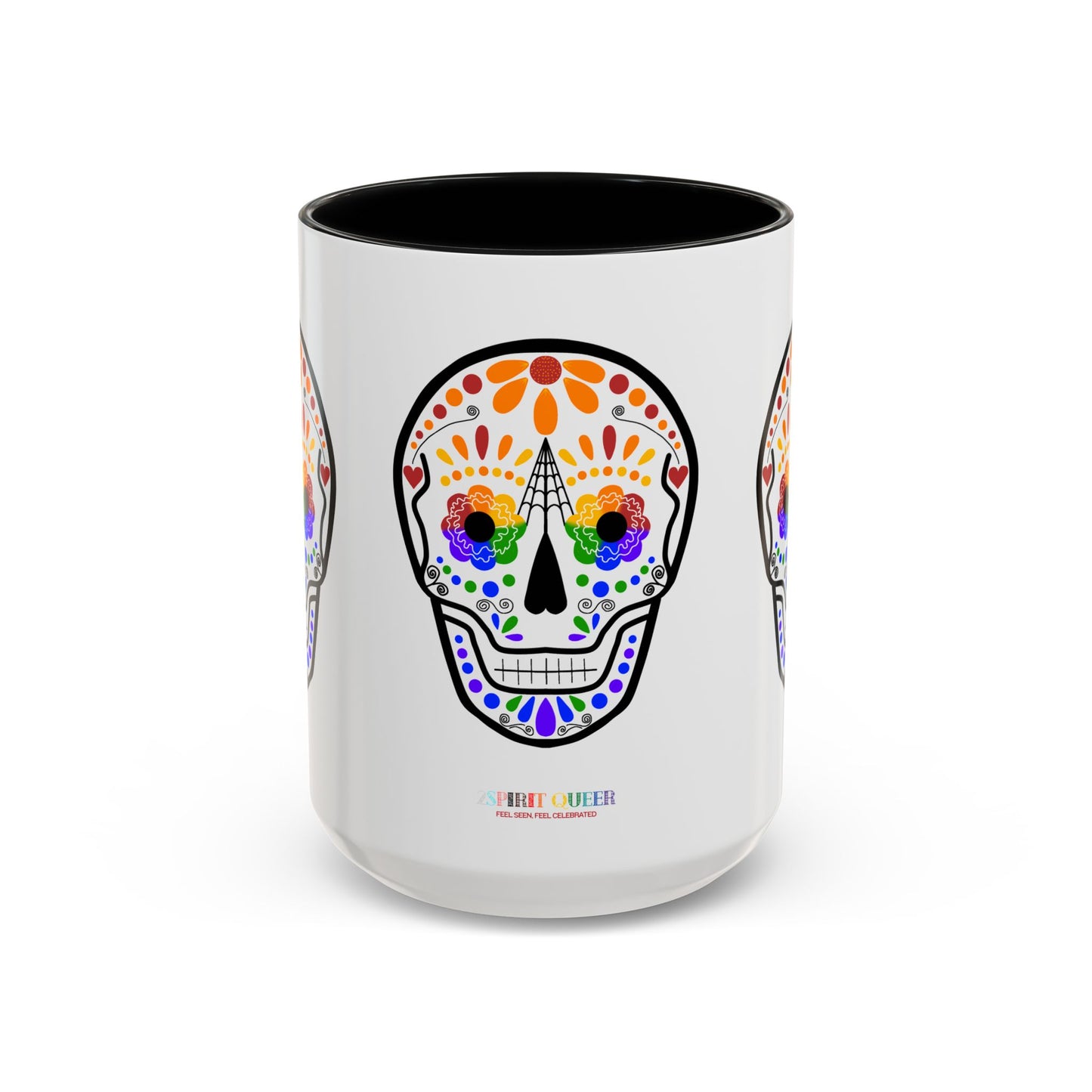 Queer Sugar Skull Coffee Mug