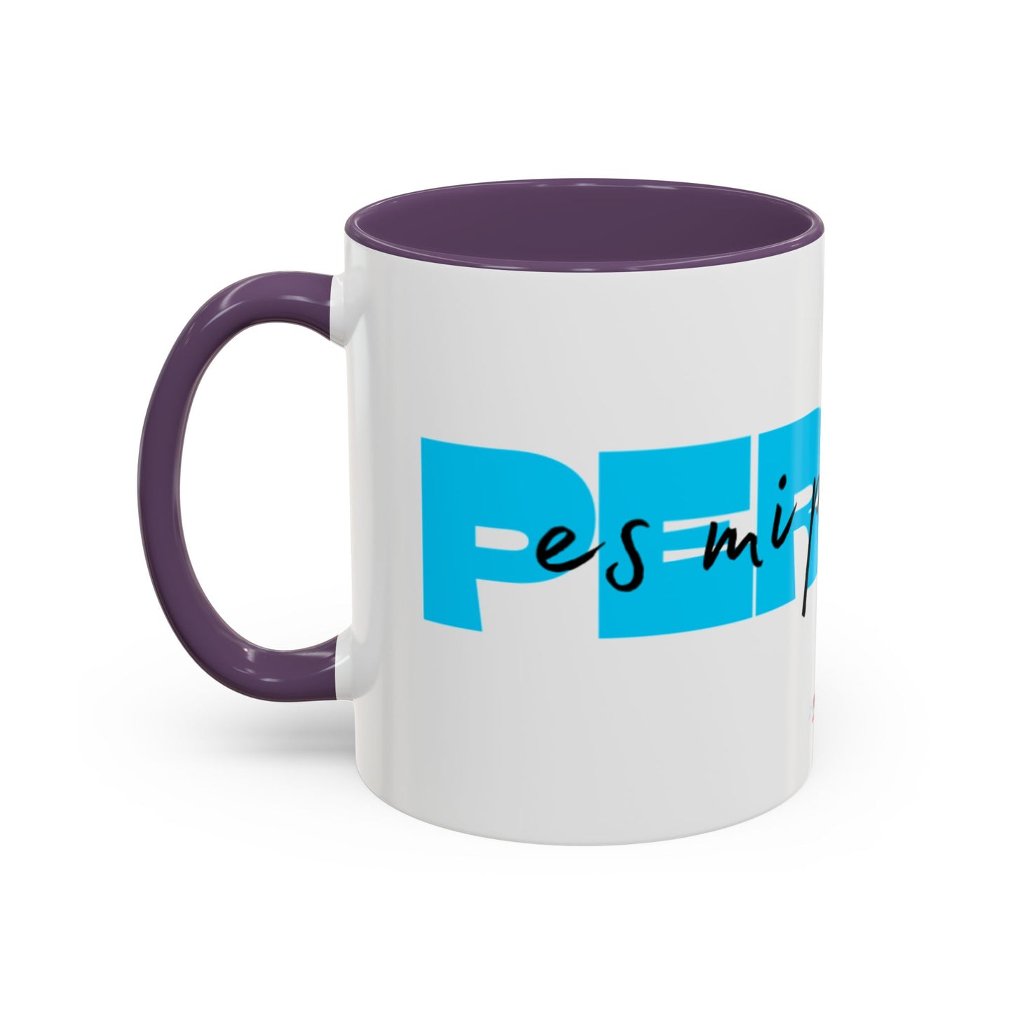 Perreo Es Mi Profesion Blue Accent Coffee Mug