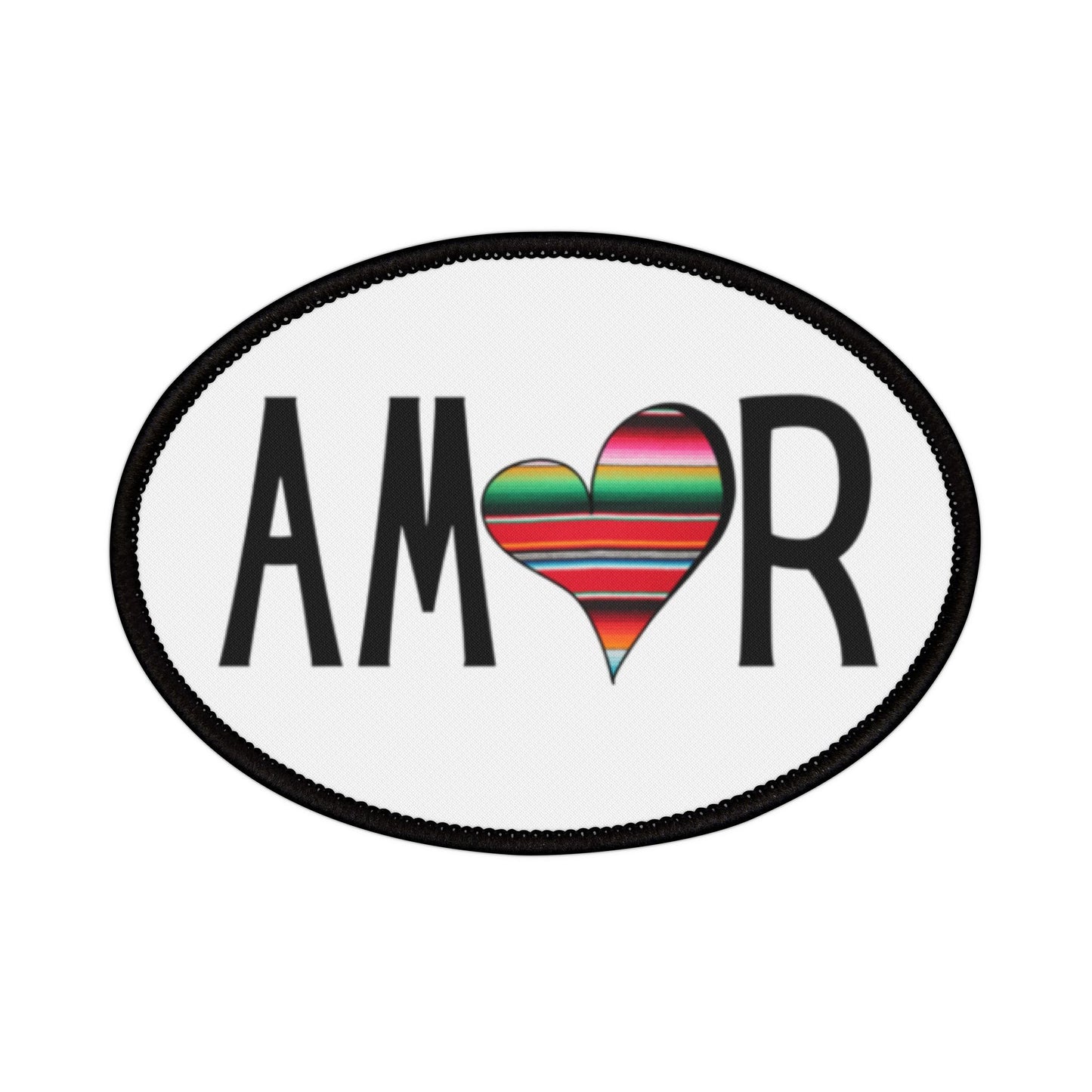 Amor Serape Iron-On Patch