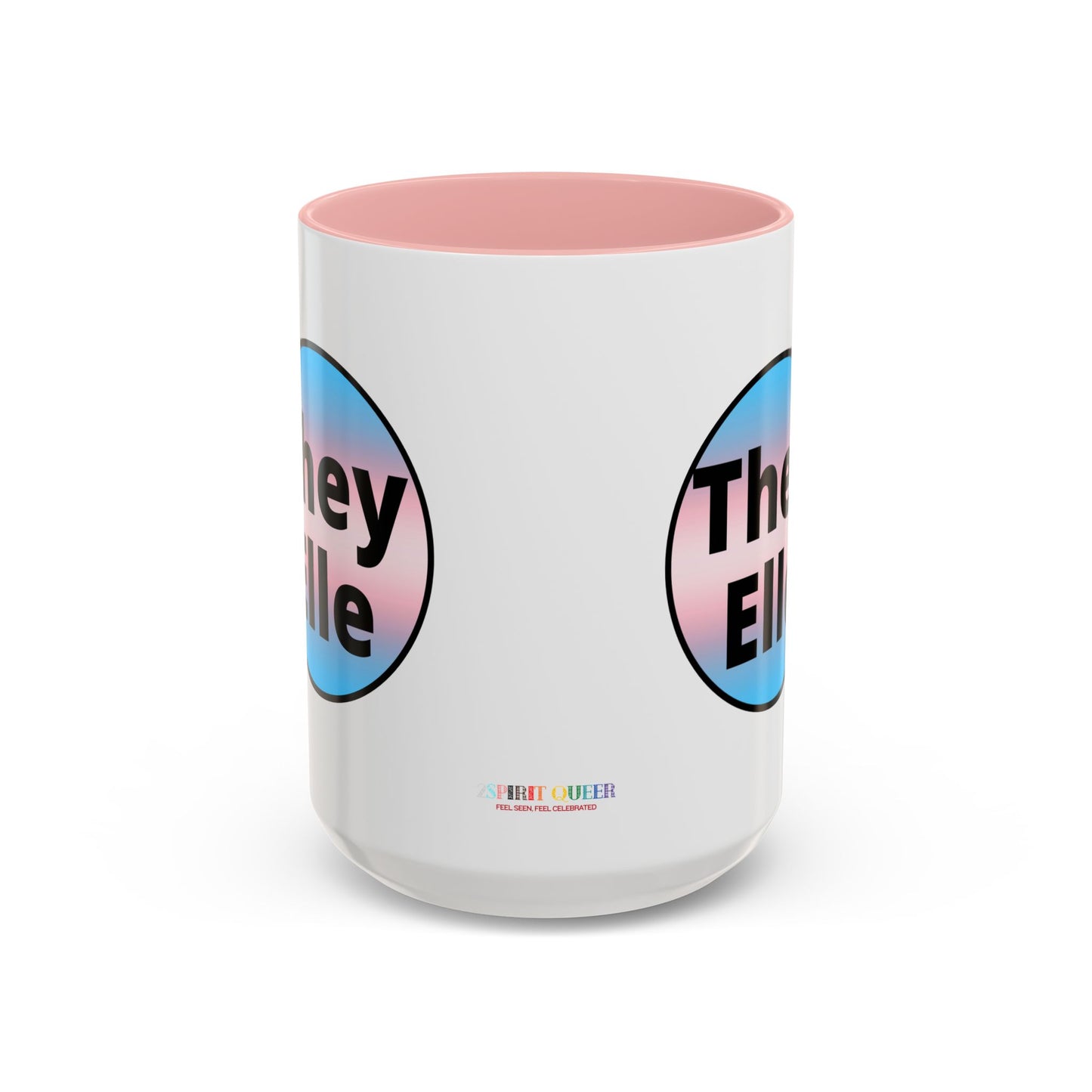 They / Elle Trans Coffee Mug