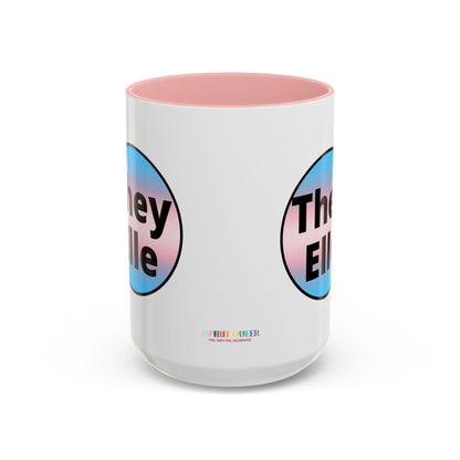 They / Elle Trans Coffee Mug