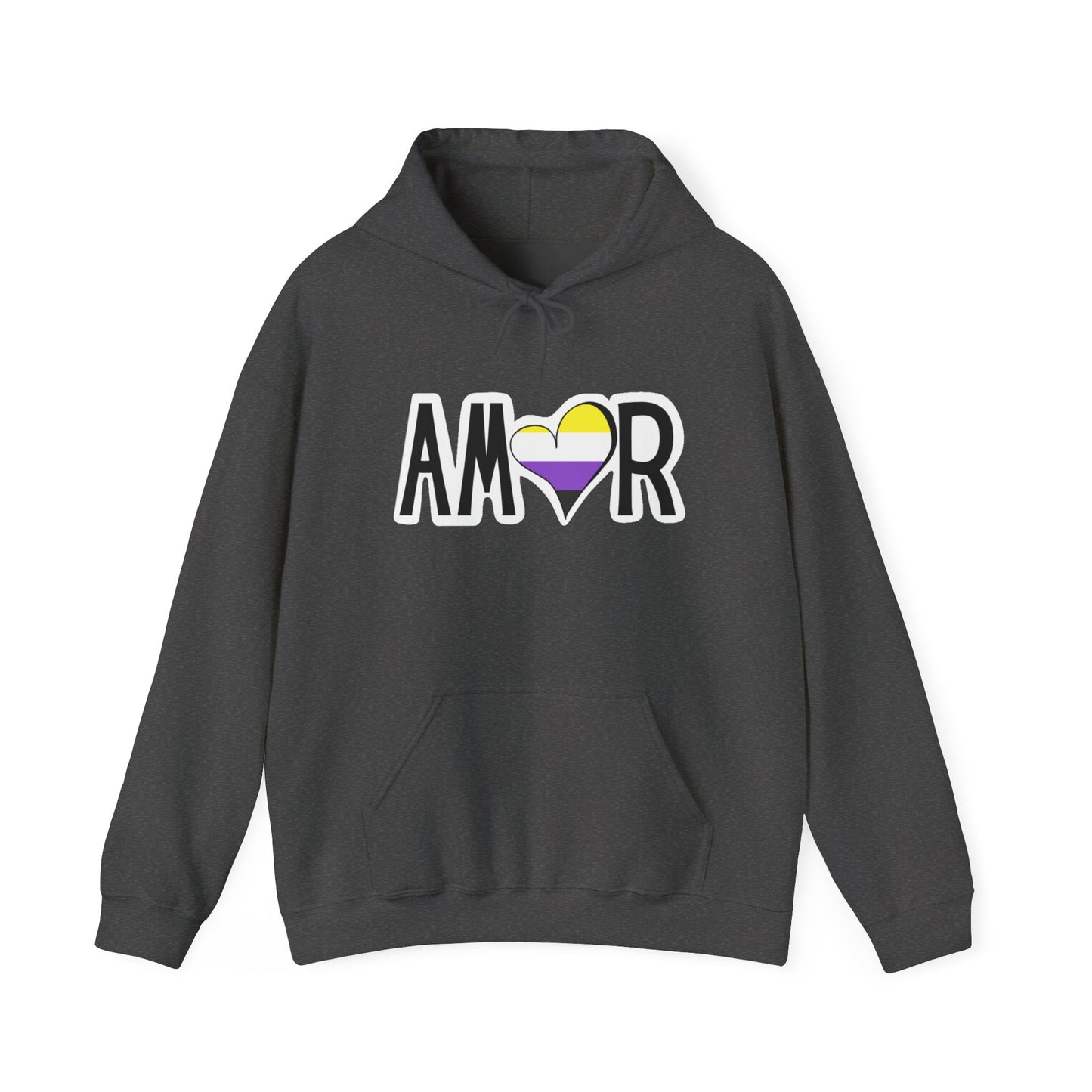 Amor Non Binary Hooded Sweatshirt