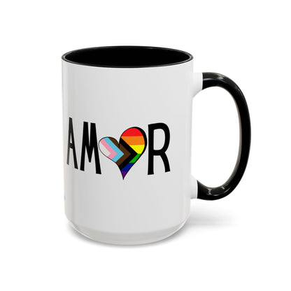 Amor  Inclusive Accent Coffee Mug
