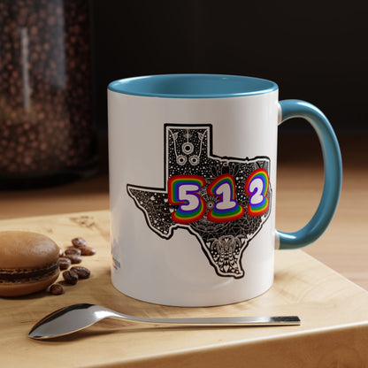 Texas 512 Coffee Mug