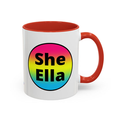 She/Ella Pan Coffee Mug