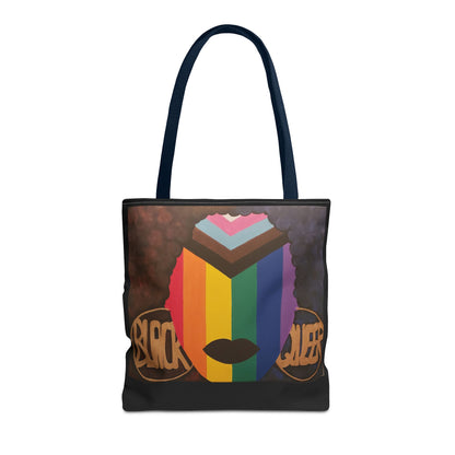 Black and Queer Tote Bag