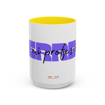Perreo Es Mi Profesion Purple Coffee Mug