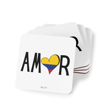 Amor Colombia Coasters