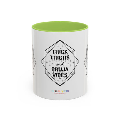 Thick Thighs Bruja Vibes Coffee Mug