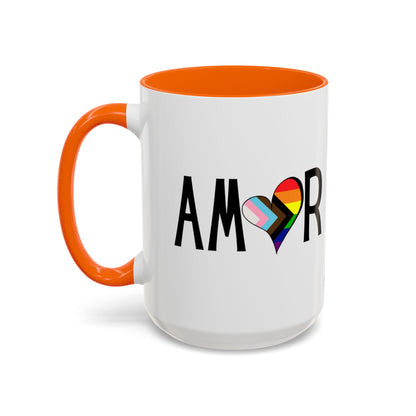 Amor  Inclusive Accent Coffee Mug