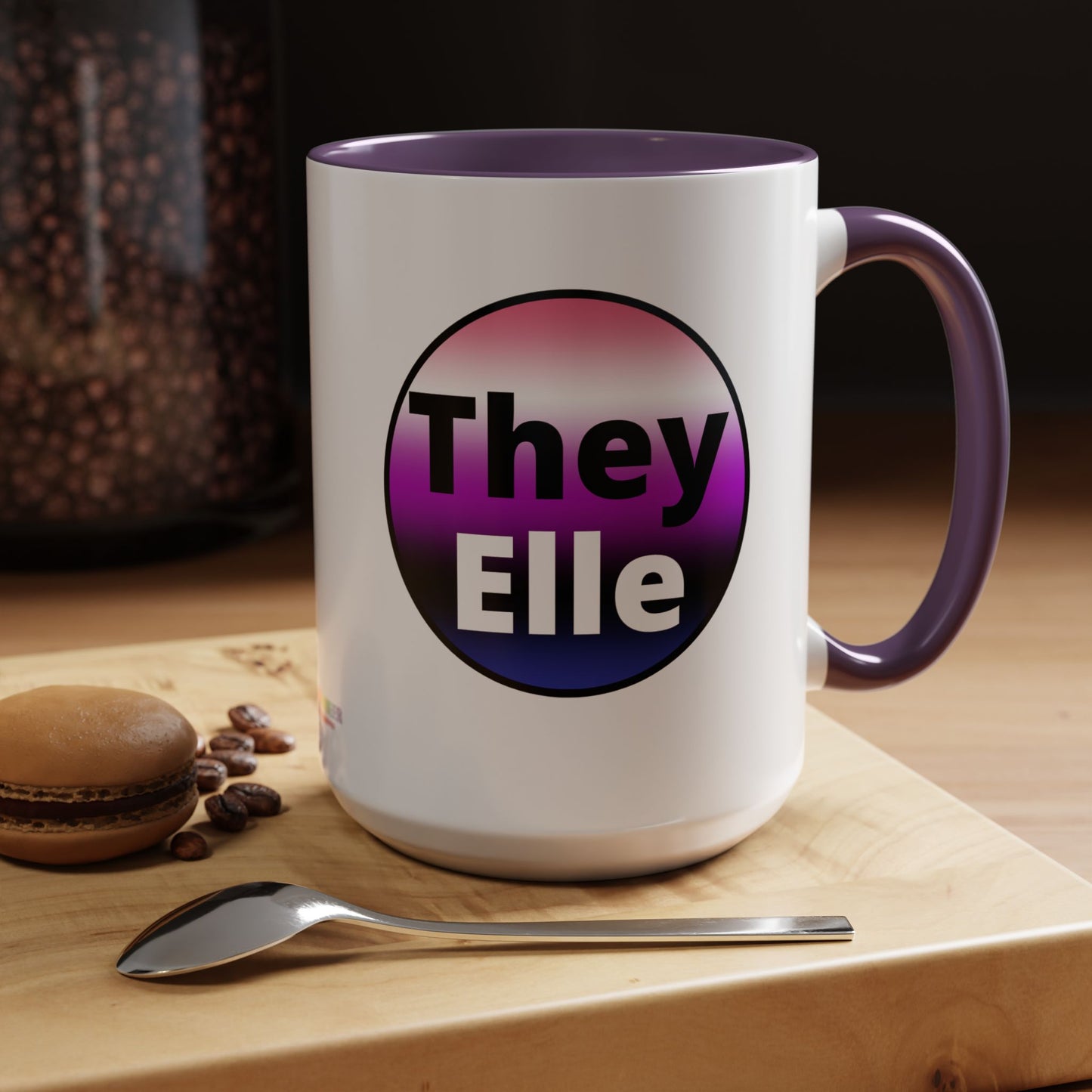 They / Elle Genderfluid Coffee Mug