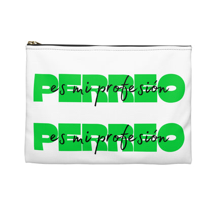 Perreo Es Mi Profesion - Green Accessory Pouch