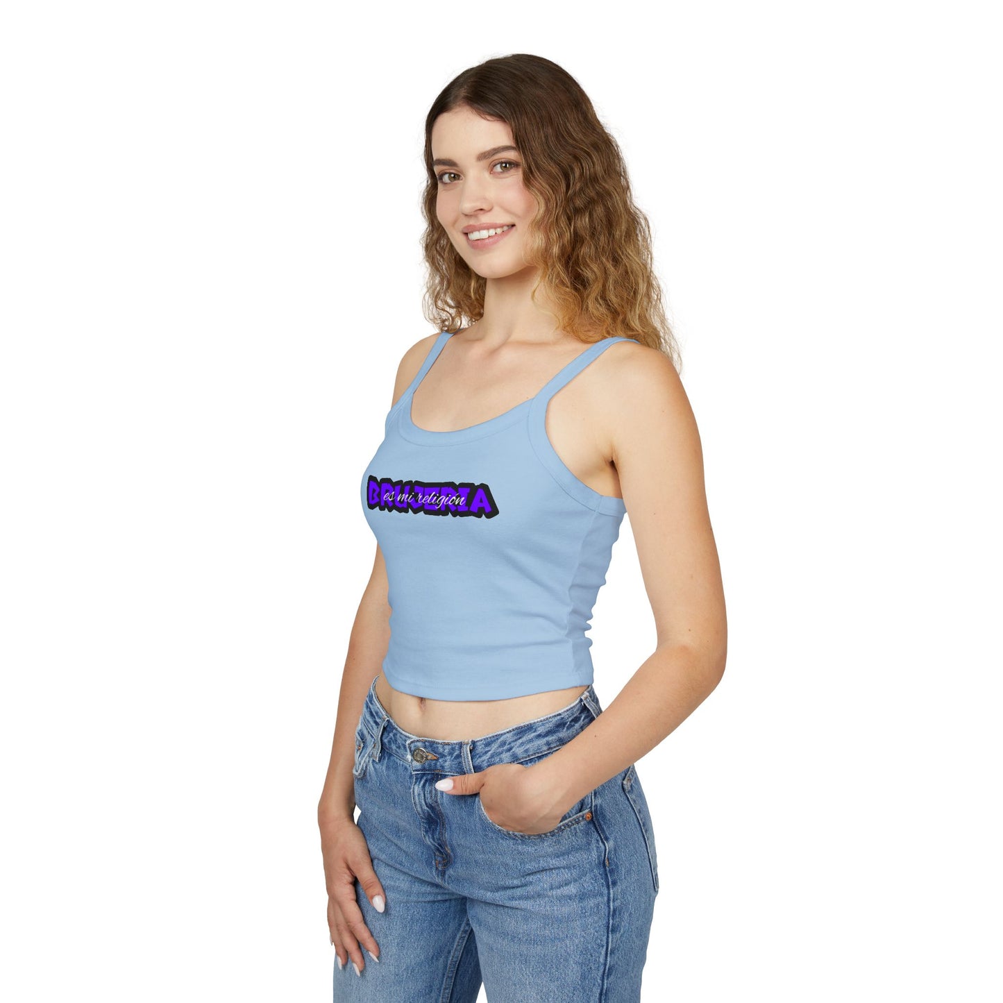 Brujeria es mi Religion Spaghetti Strap Tank Top