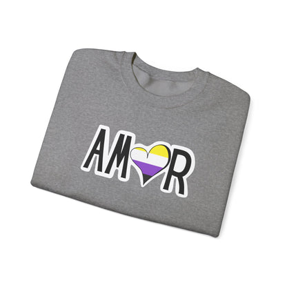 Amor Non Binary Crewneck Sweatshirt
