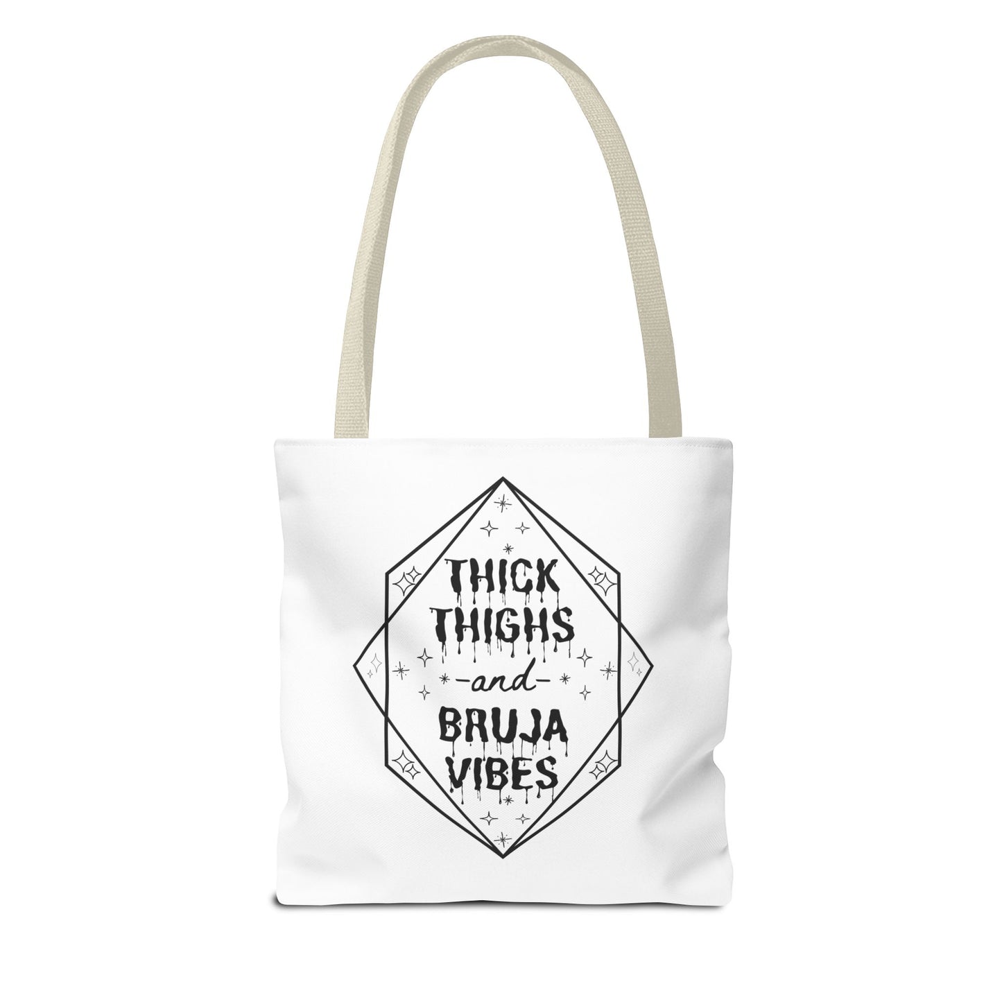 Thick Thighs Bruja Vibes Tote Bag