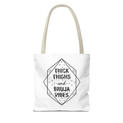 Thick Thighs Bruja Vibes Tote Bag