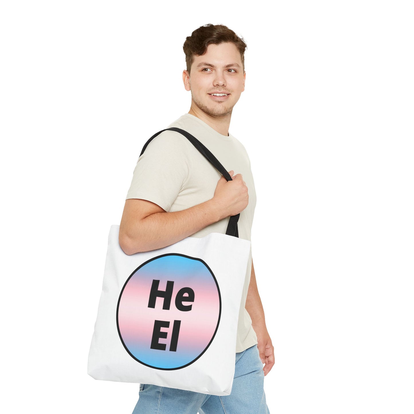 He / El Trans Tote Bag