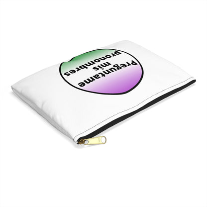 Preguntame mis Pronombres - Gender Non Conforming Accessory Pouch