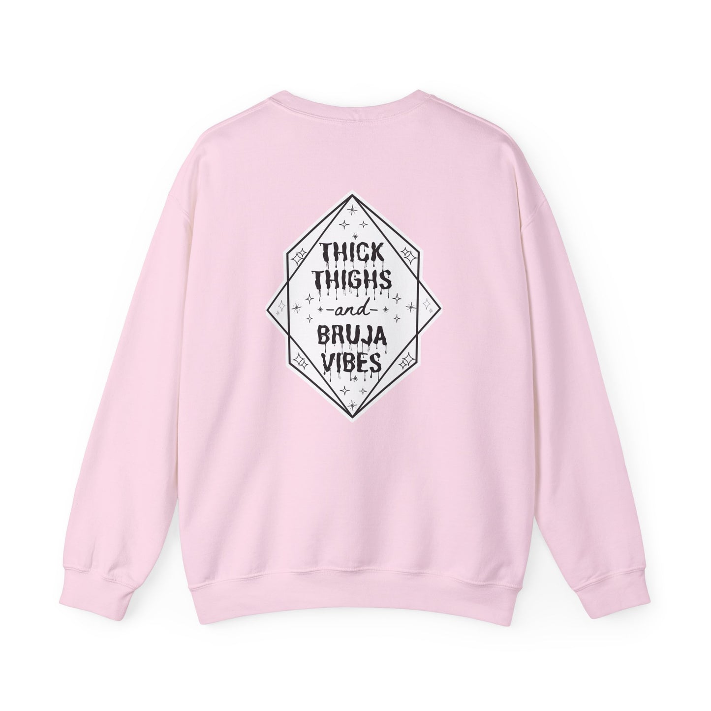 Thick Thighs Bruja Vibes Crewneck Sweatshirt