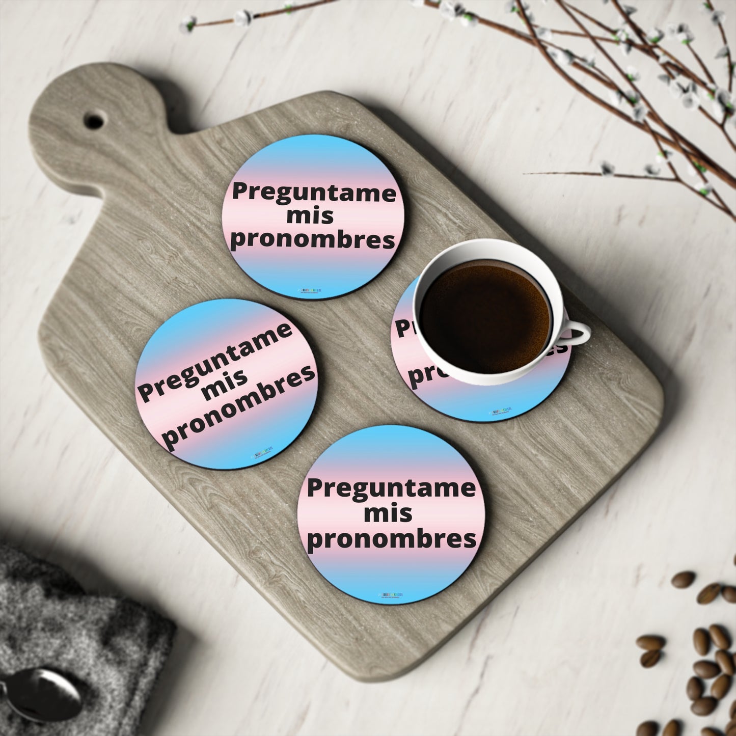 Preguntame mis Pronombres Trans Coasters