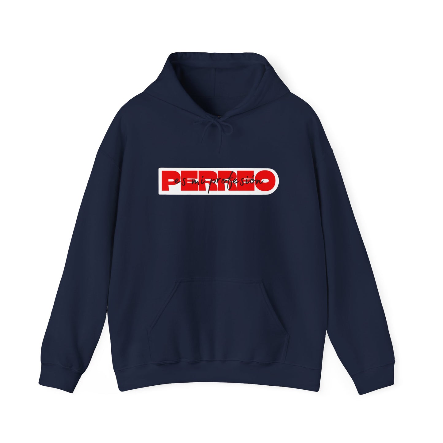 Perreo Es Mi Profesion - Red Hooded Sweatshirt