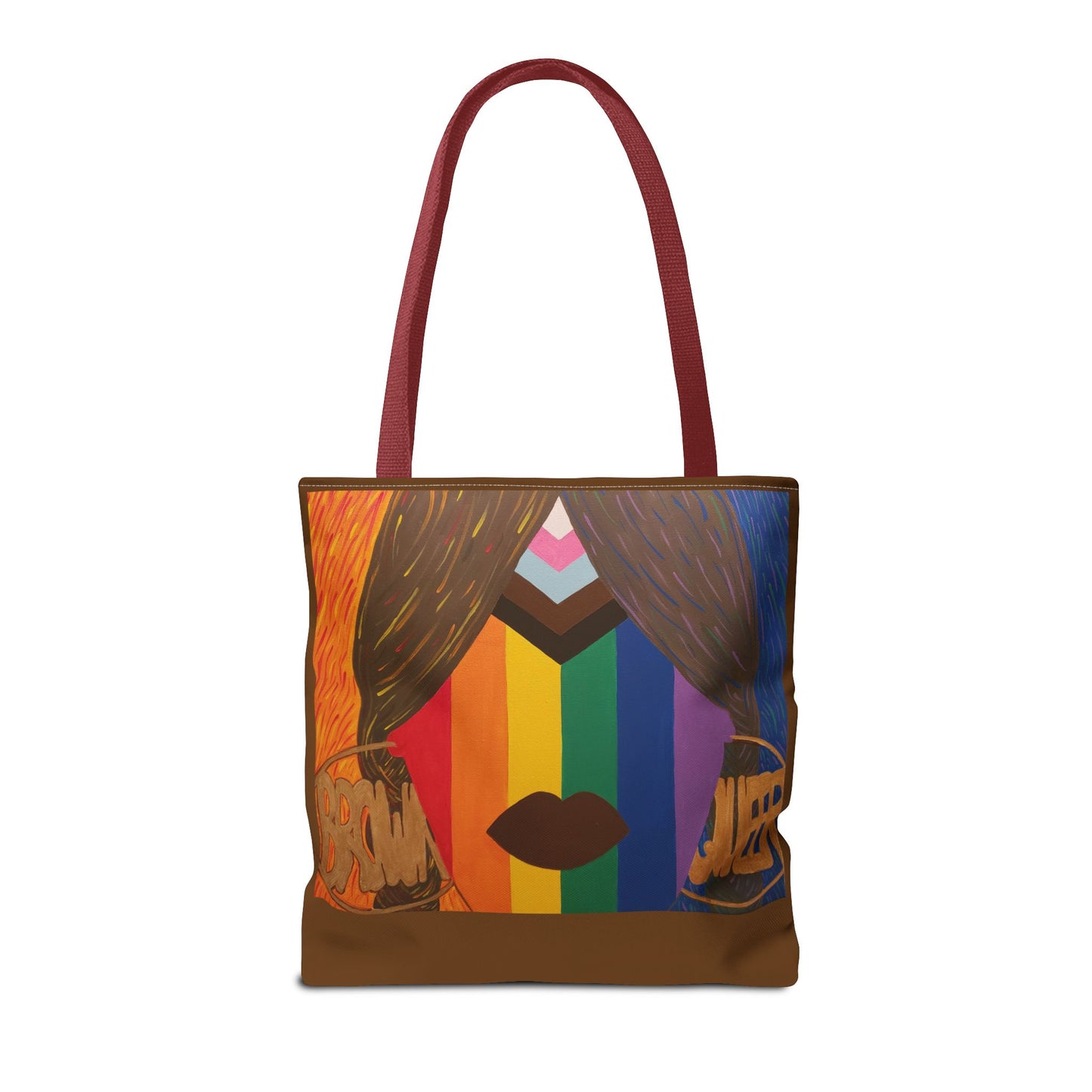 Brown and Queer Tote Bag