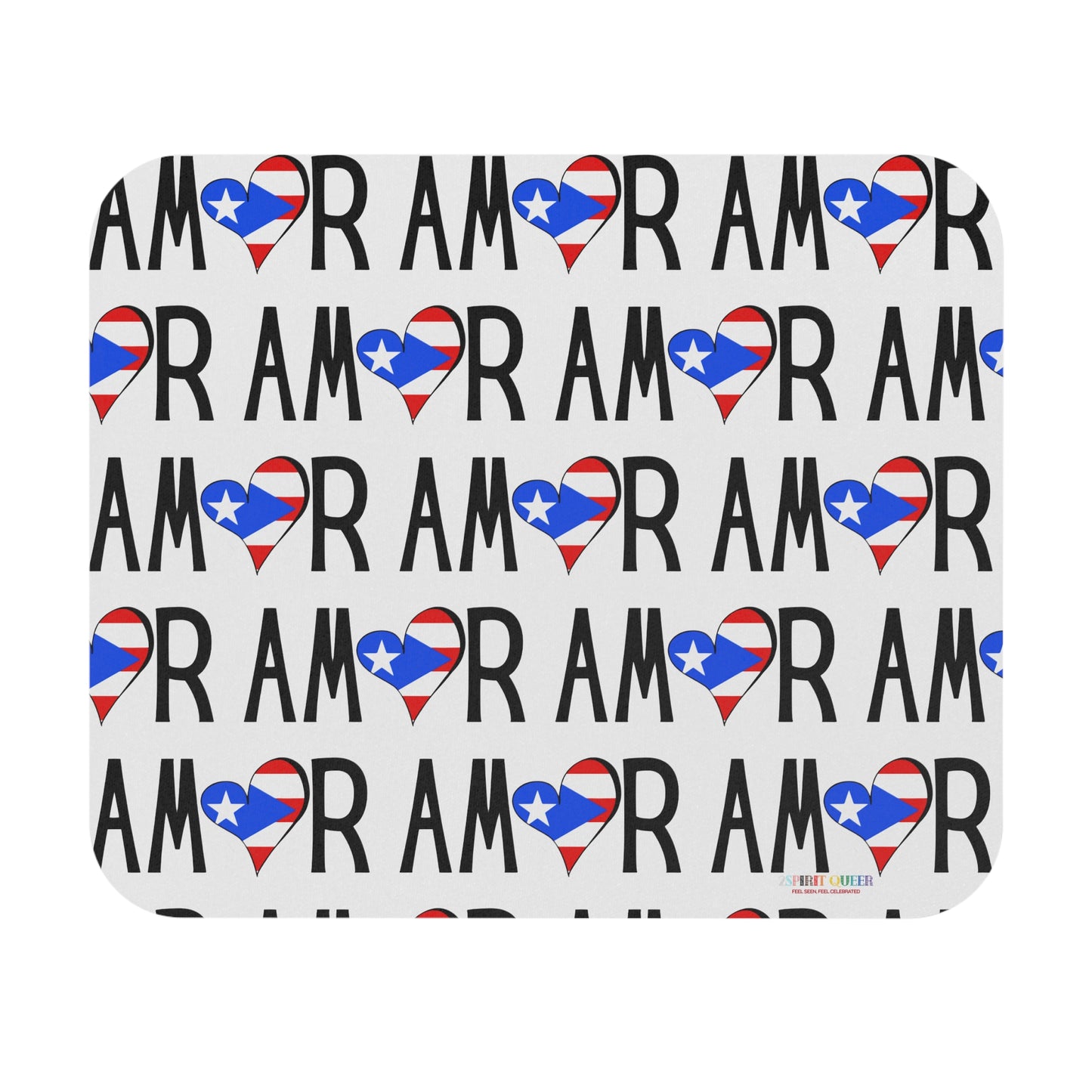 Amor Puerto Rico Mouse Pad (Rectangle)