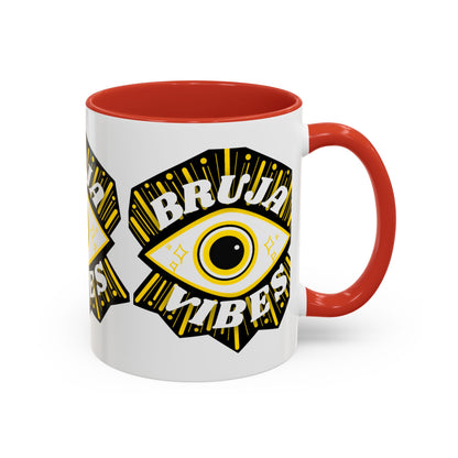 Bruja Vibes Outer Eye Accent Coffee Mug