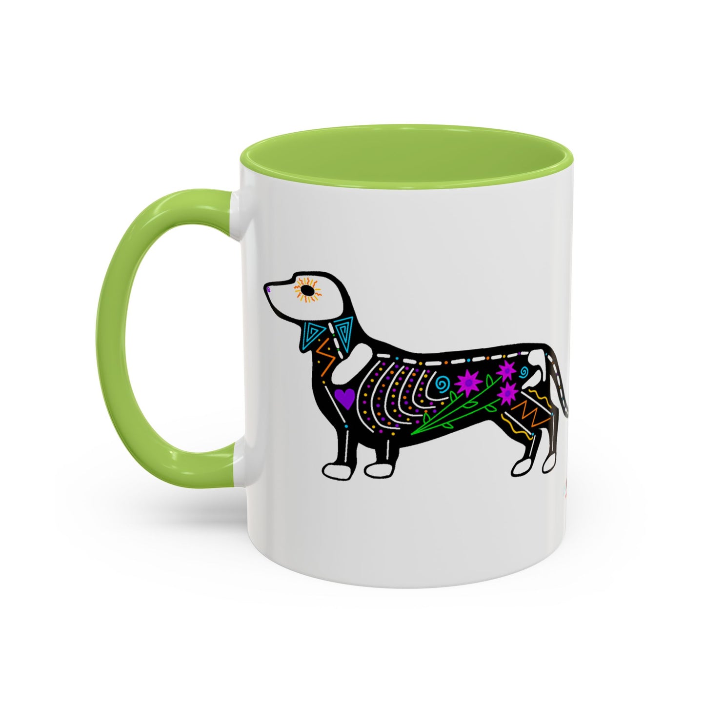 Dia de los Muertos Dachshaund Coffee Mug
