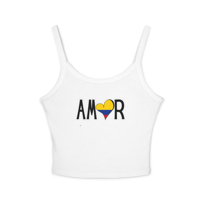 Amor Colombia Spaghetti Strap Tank Top
