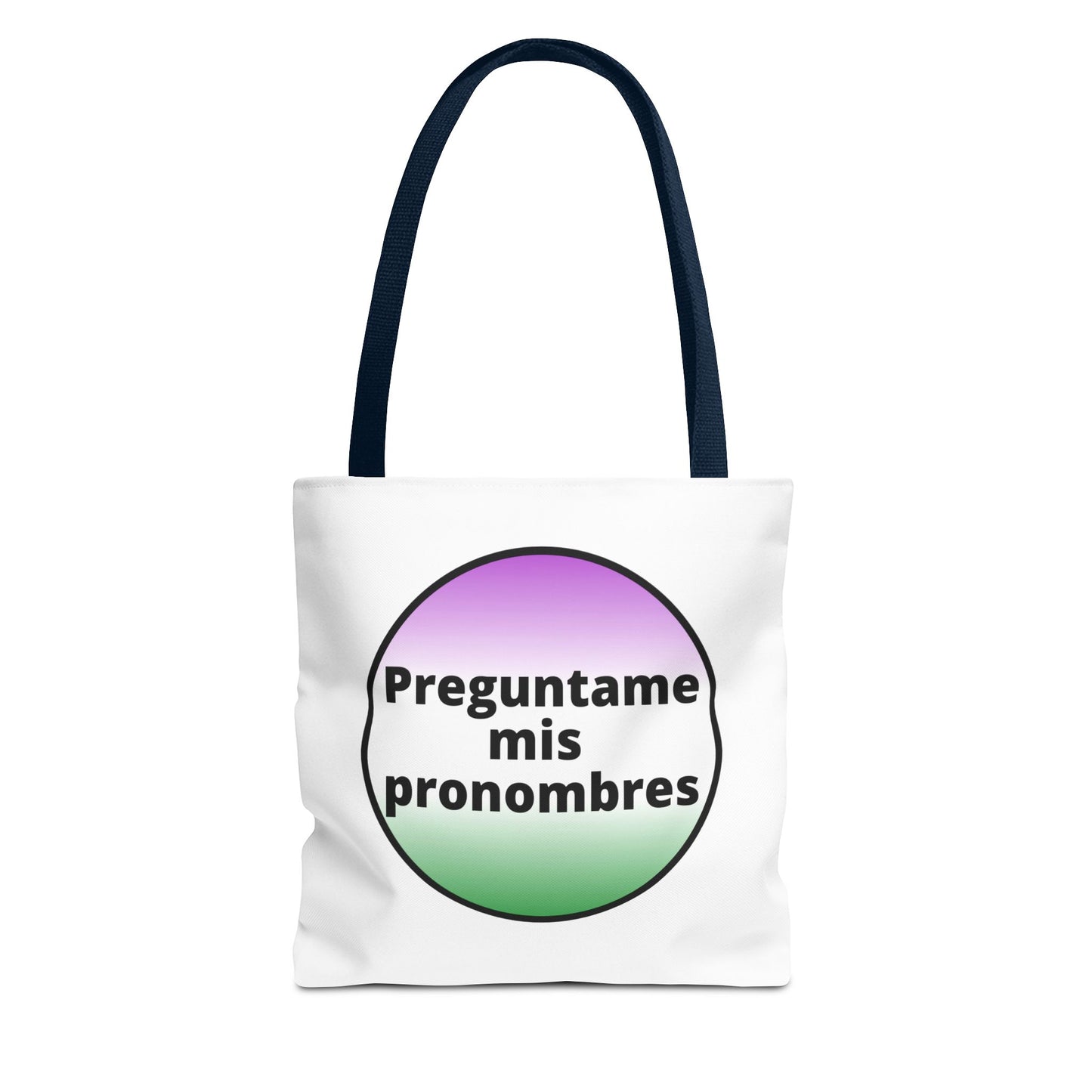 Preguntame mis Pronombres Gender NonConforming Tote Bag