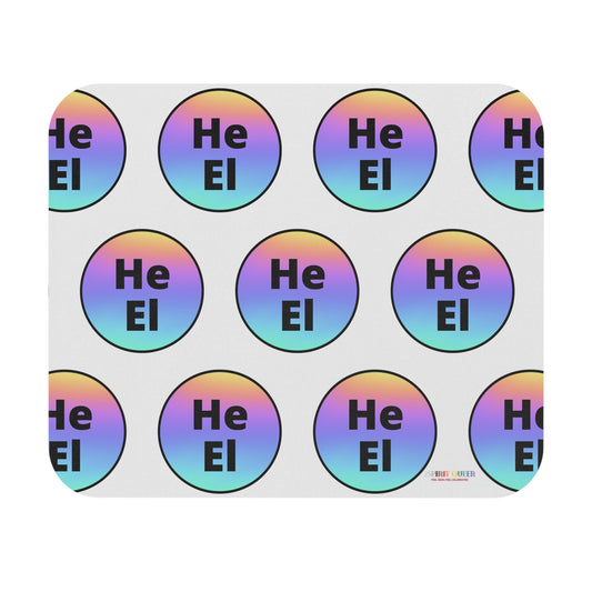 He / El Rainbow Mouse Pad (Rectangle)