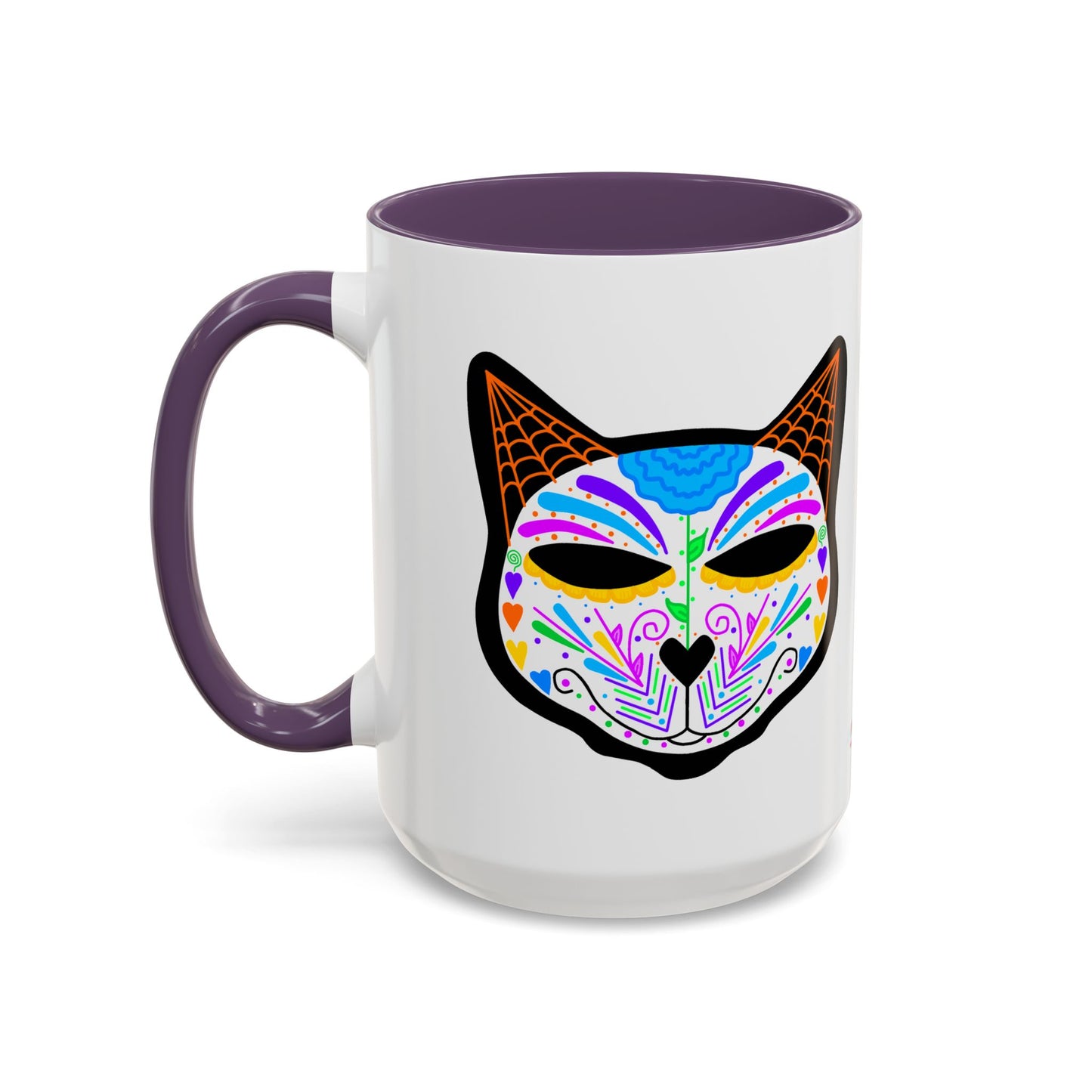 Dia de los Muertos Cat Coffee Mug