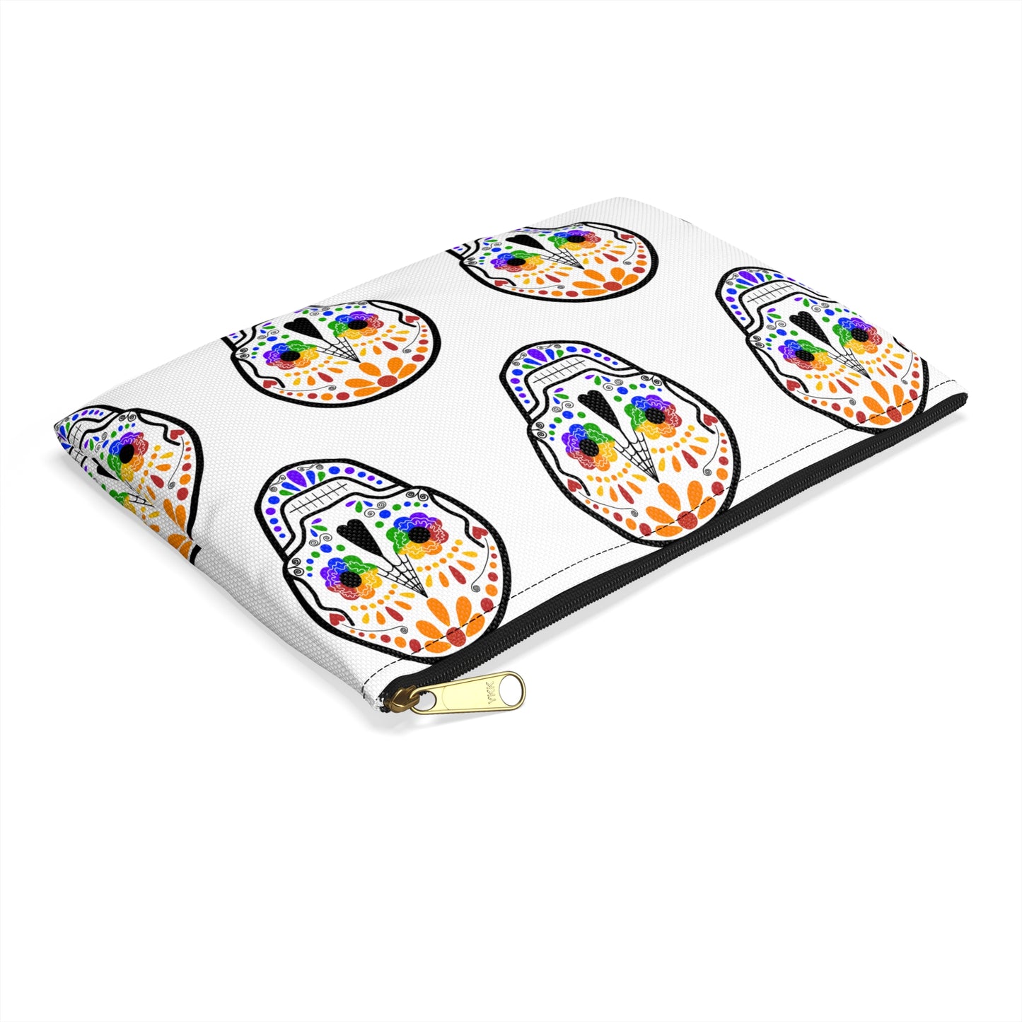 Queer Sugar Skull Accessory Pouch