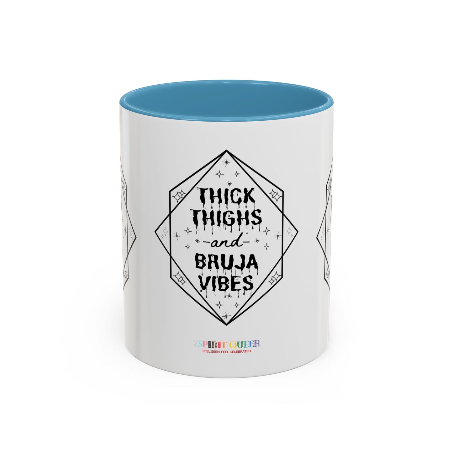 Thick Thighs Bruja Vibes Coffee Mug