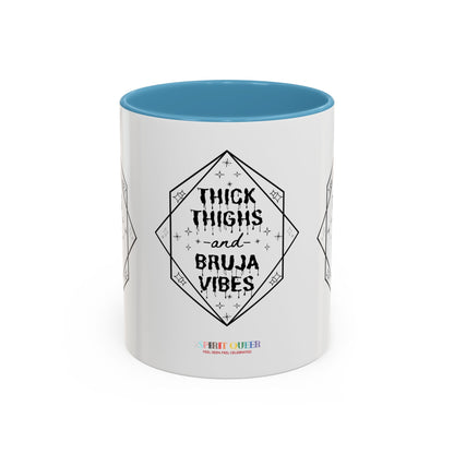 Thick Thighs Bruja Vibes Coffee Mug