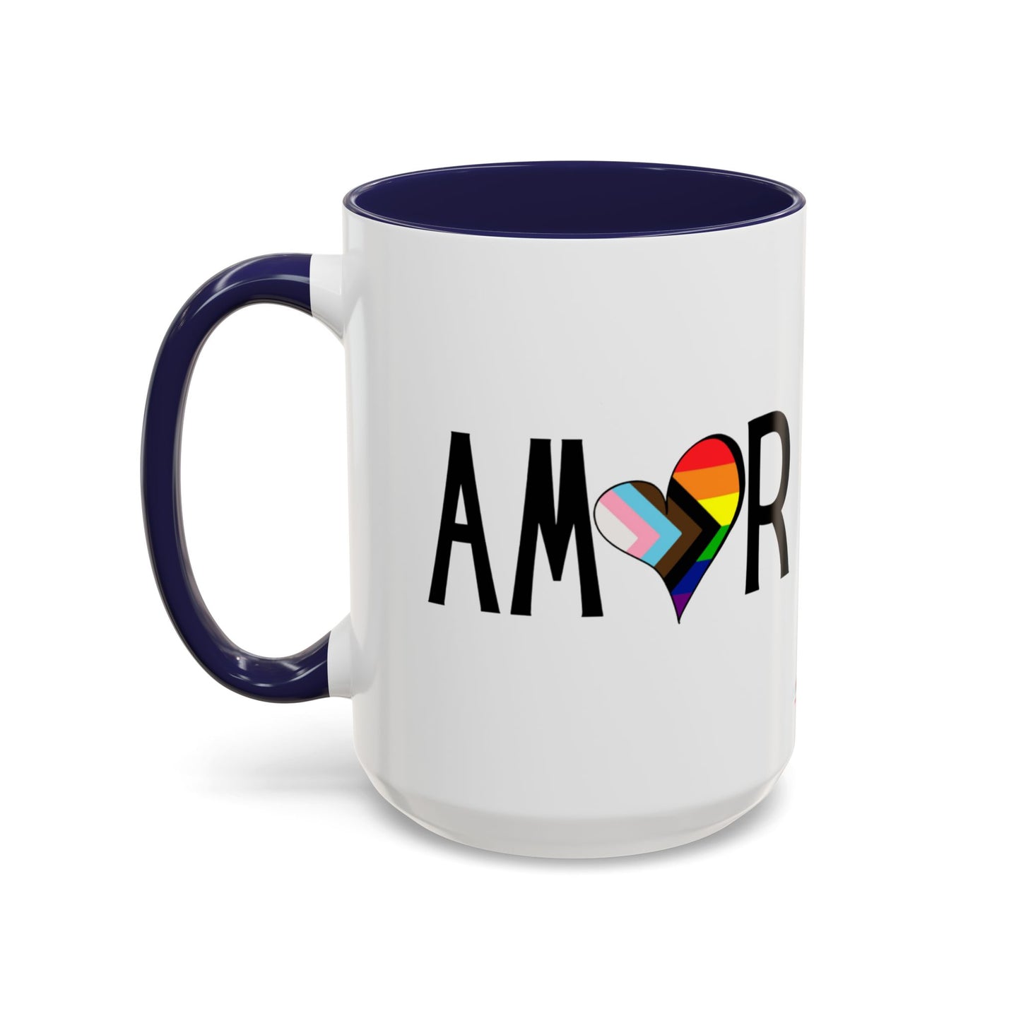 Amor  Inclusive Accent Coffee Mug