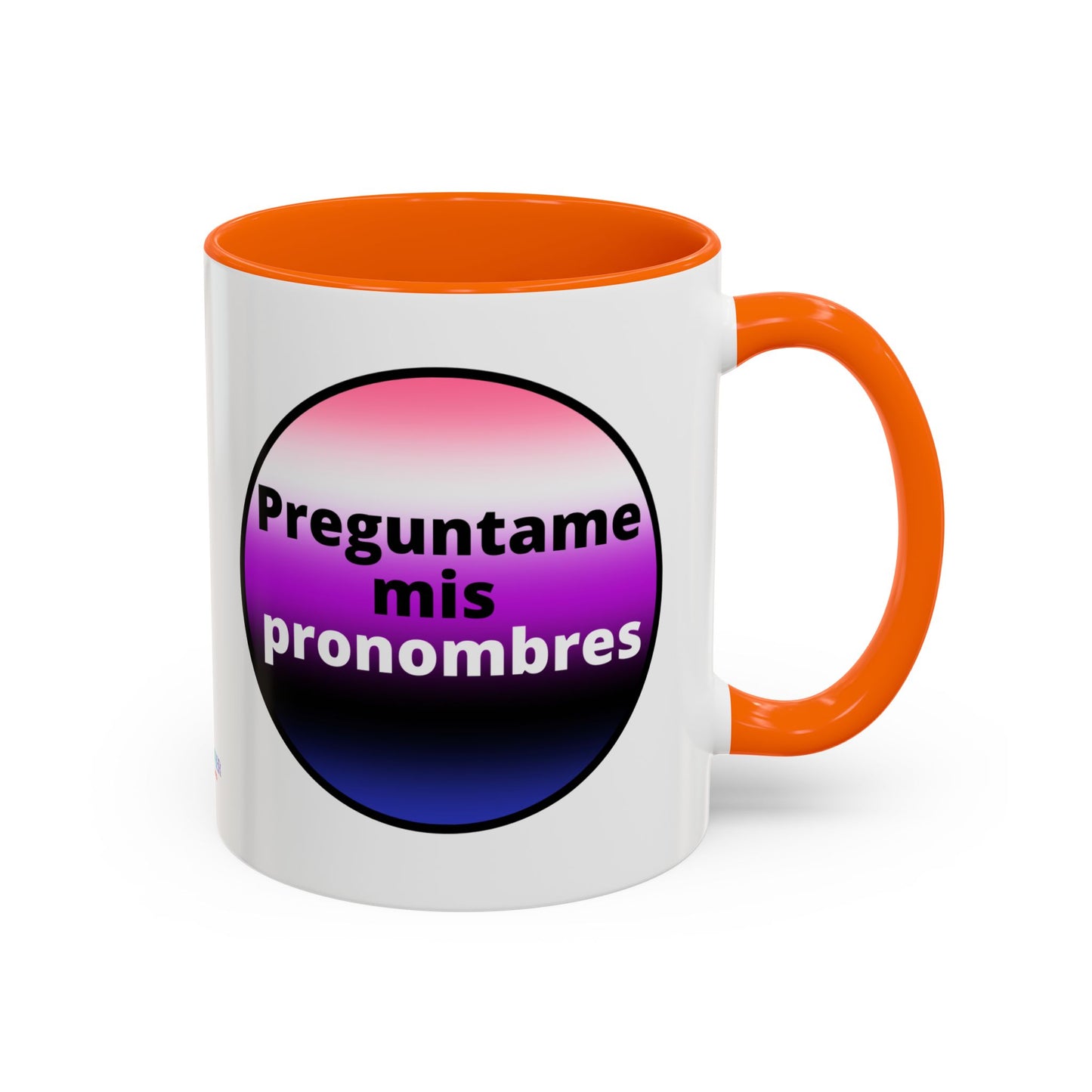 Preguntame mis Pronombres GenderFluid  Coffee Mug