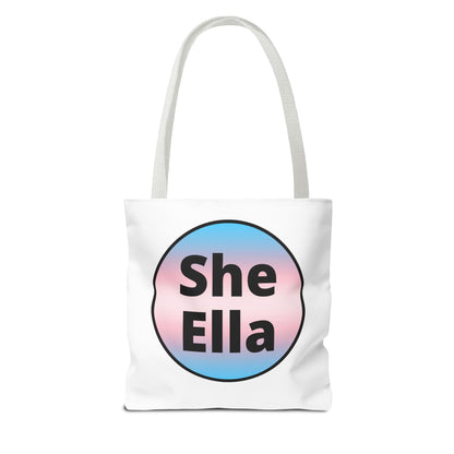 She/Ella Trans Tote Bag