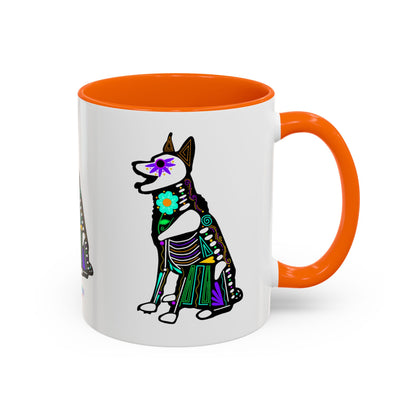 Dia de los Muertos German Shepard Coffee Mug