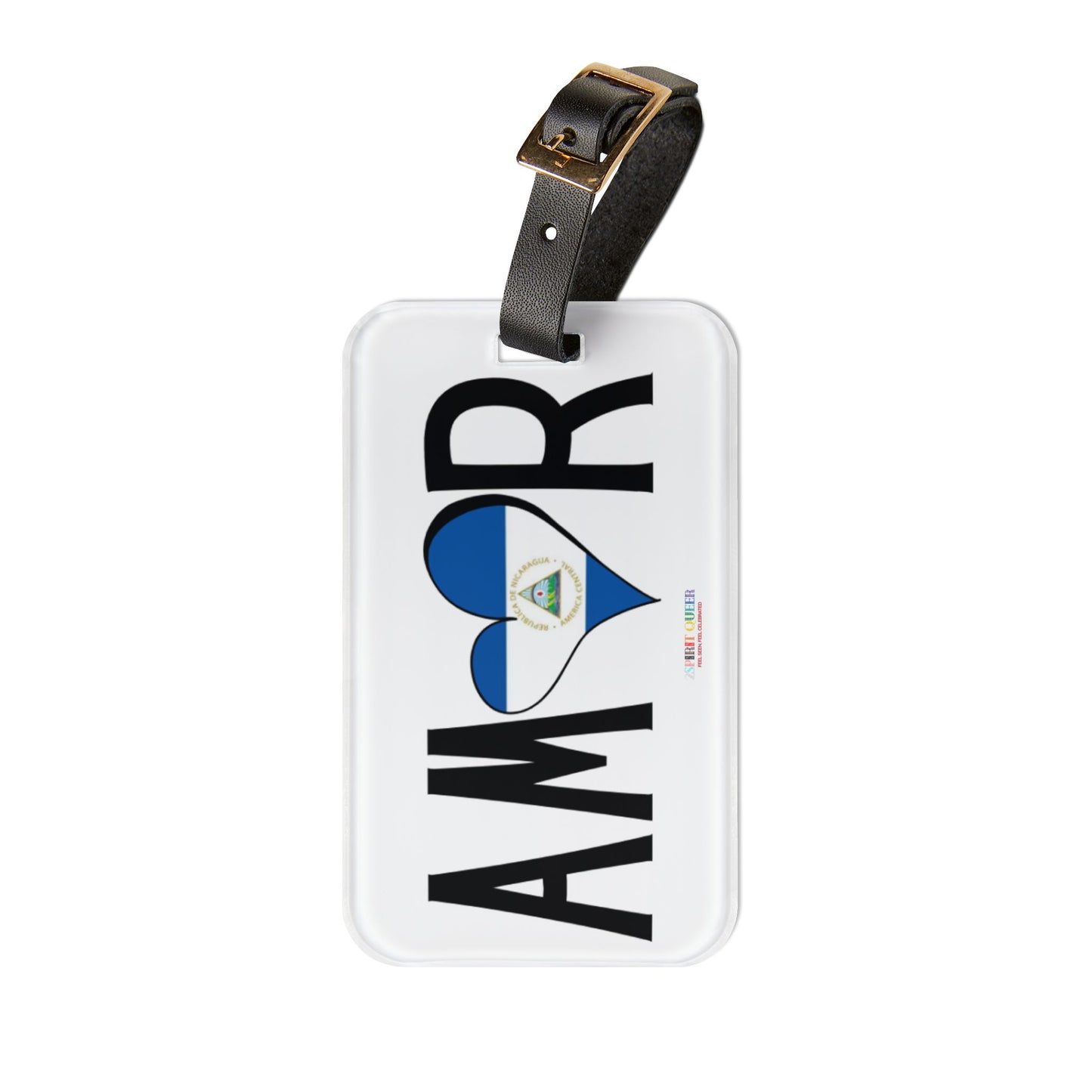 Amor Nicaragua Luggage Tag