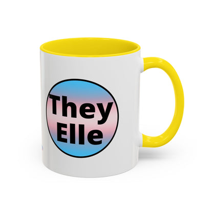 They / Elle Trans Coffee Mug
