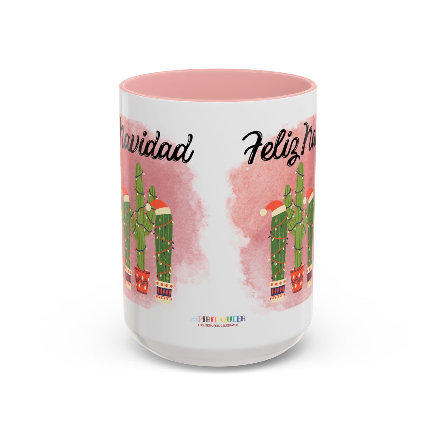 Feliz Navidad Cacti Coffee Mug