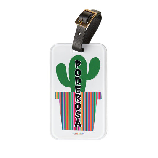 Poderosa Cacti Luggage Tag