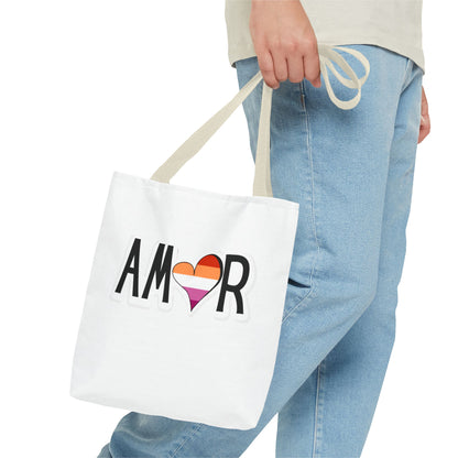 Amor Lesbian Tote Bag