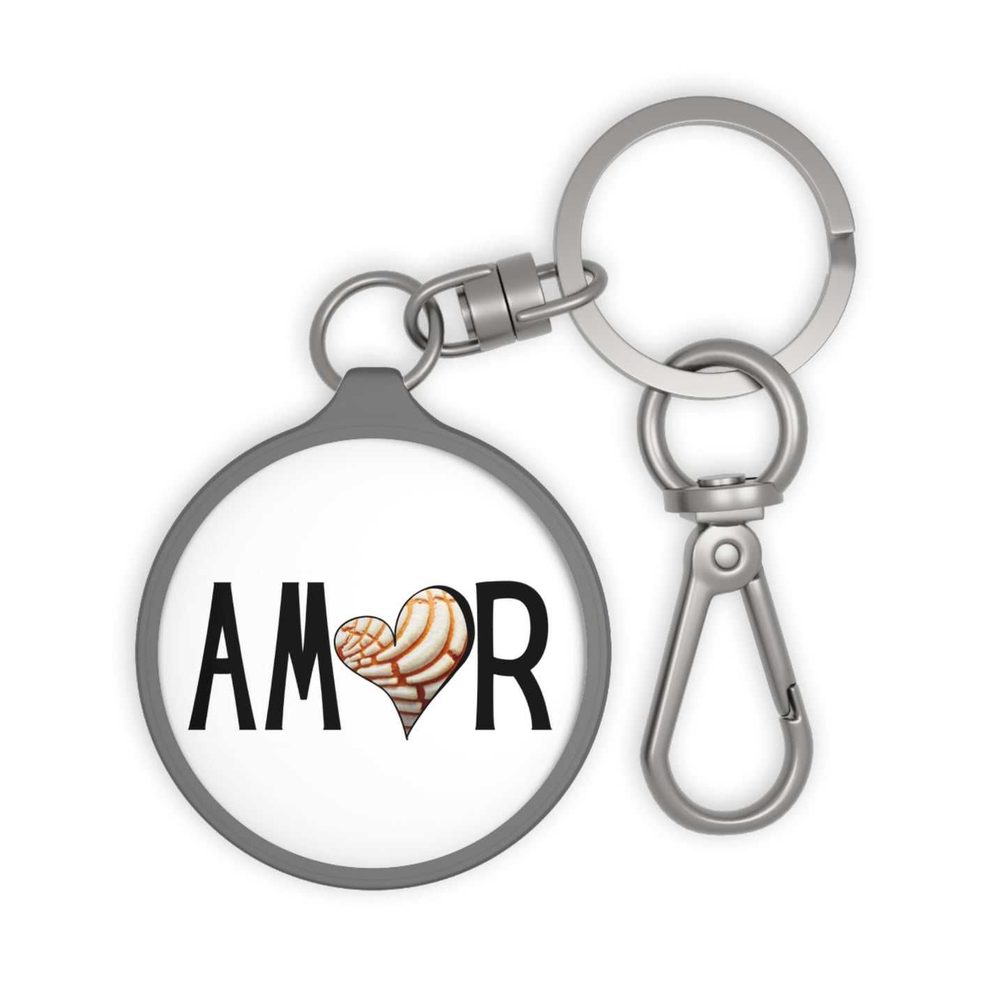 Amor Concha Keyring Tag