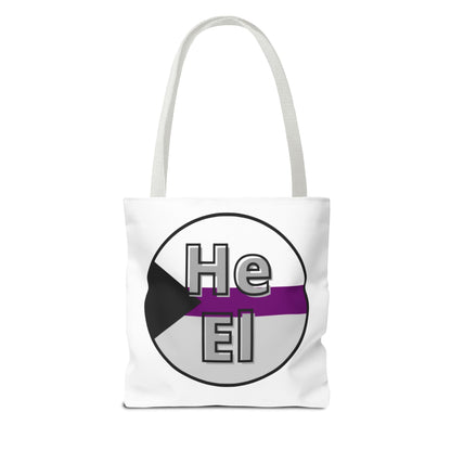 He/El Demi Tote Bag