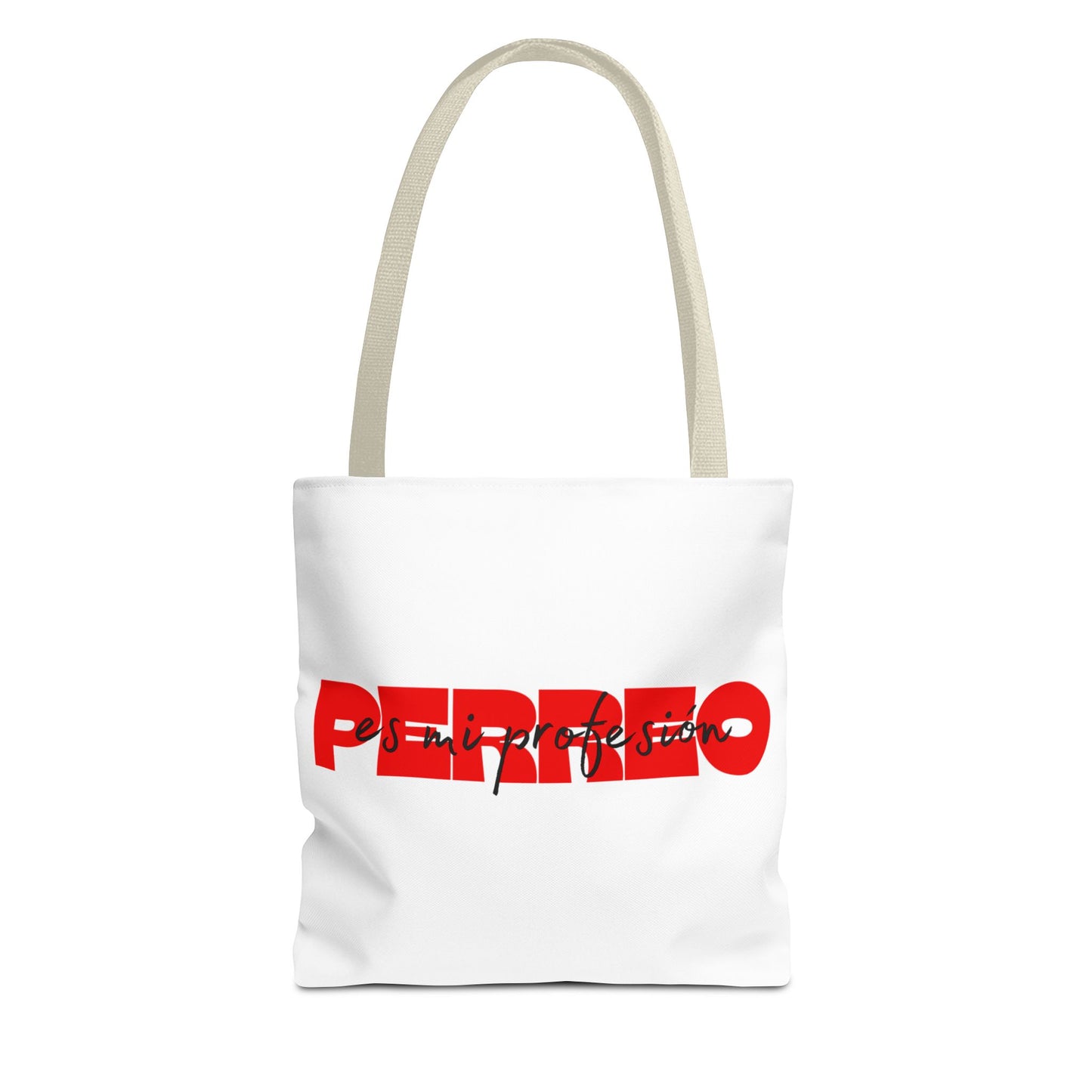 Perreo Es Mi Profesion Red Tote Bag